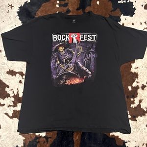 Rock Fest Skeleton Tee